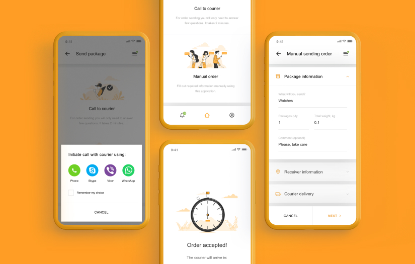 EasyPost - Delivery App screenshot 1